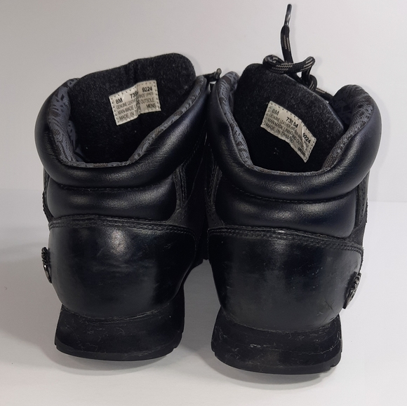 Timberland | Mens Euro Sprint Mid Hiker Boots Black Size 8 - Picture 2 of 9